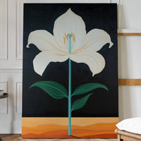 Midnight Lily Reaches For Stars