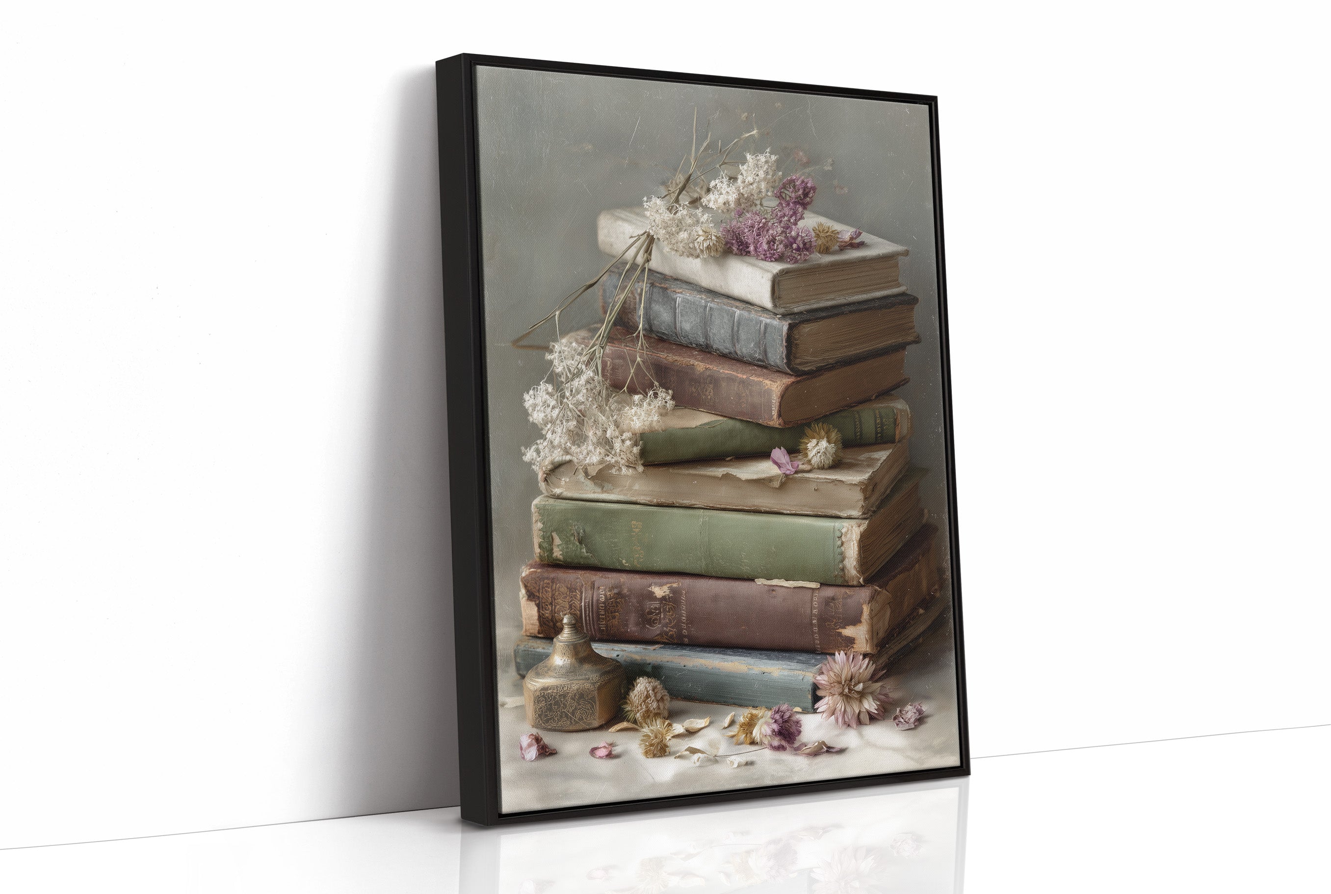 Faded Spines Collect Dried Blooms