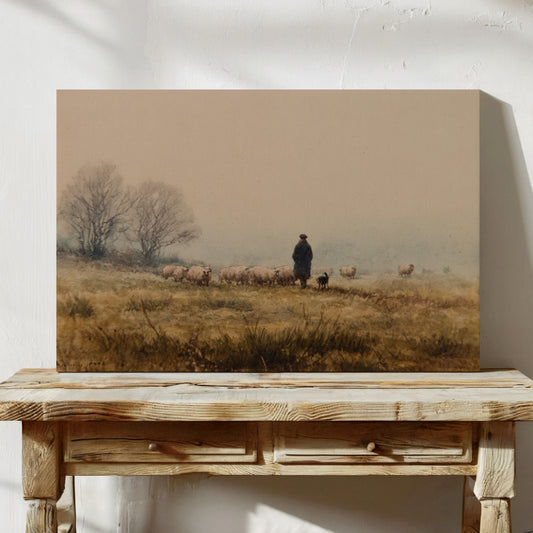 Autumn Mists Guide The Flock Home