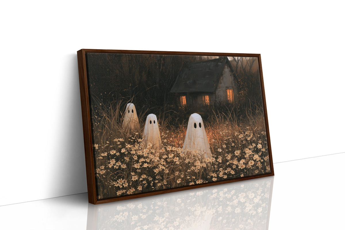 Three Ghosts Walk Into a Meadow