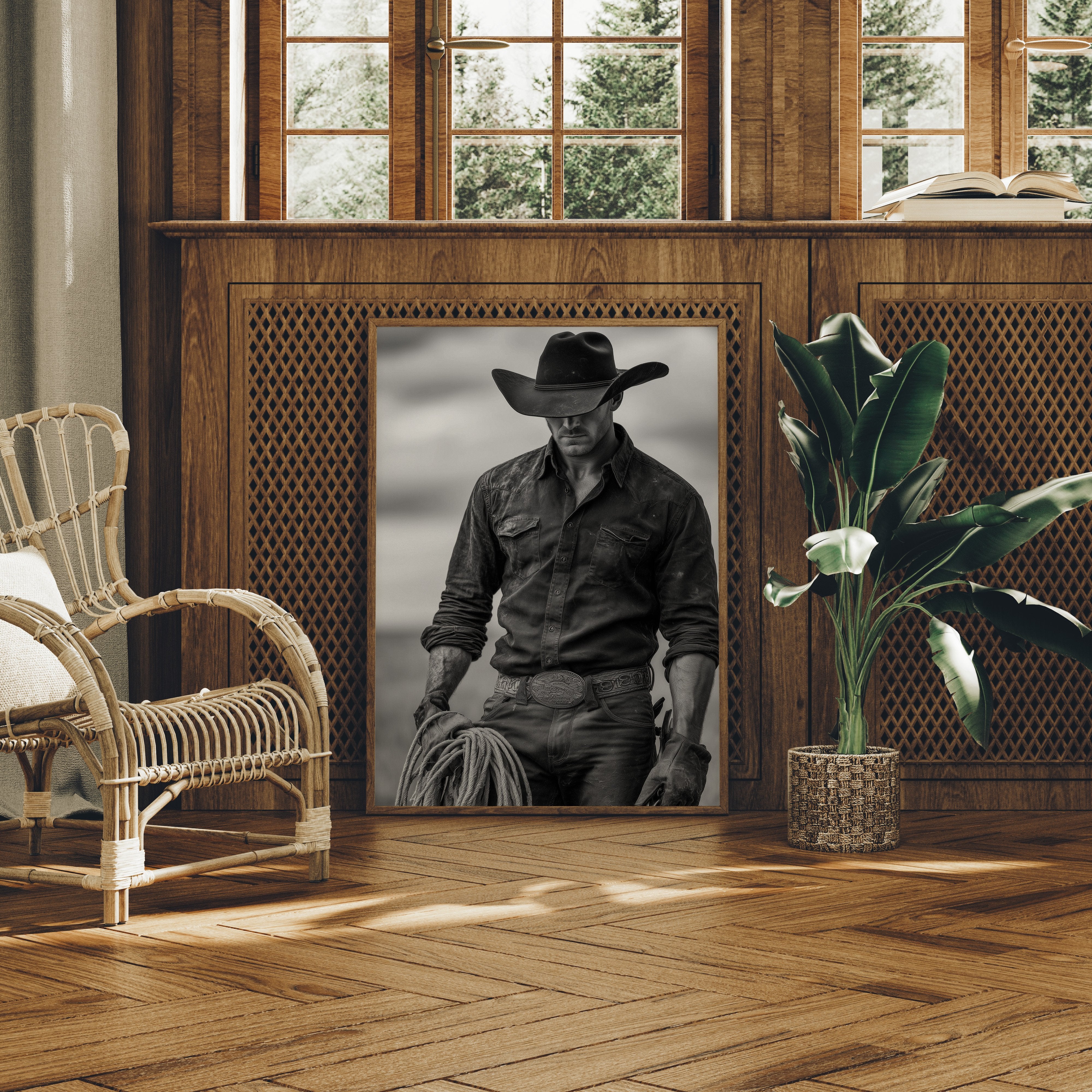 Weathered Leather Holds Ranch Memories
