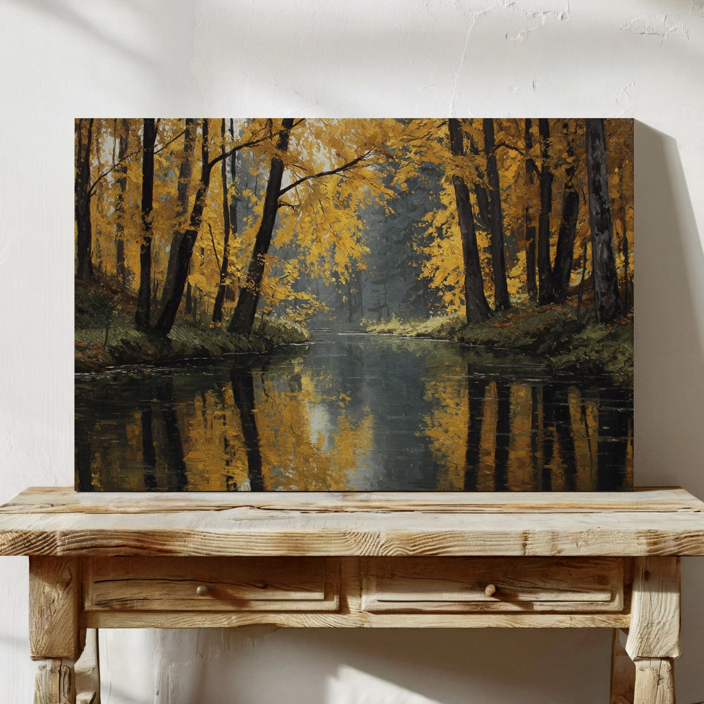 Autumn’s Reflection, Winter’s Approach