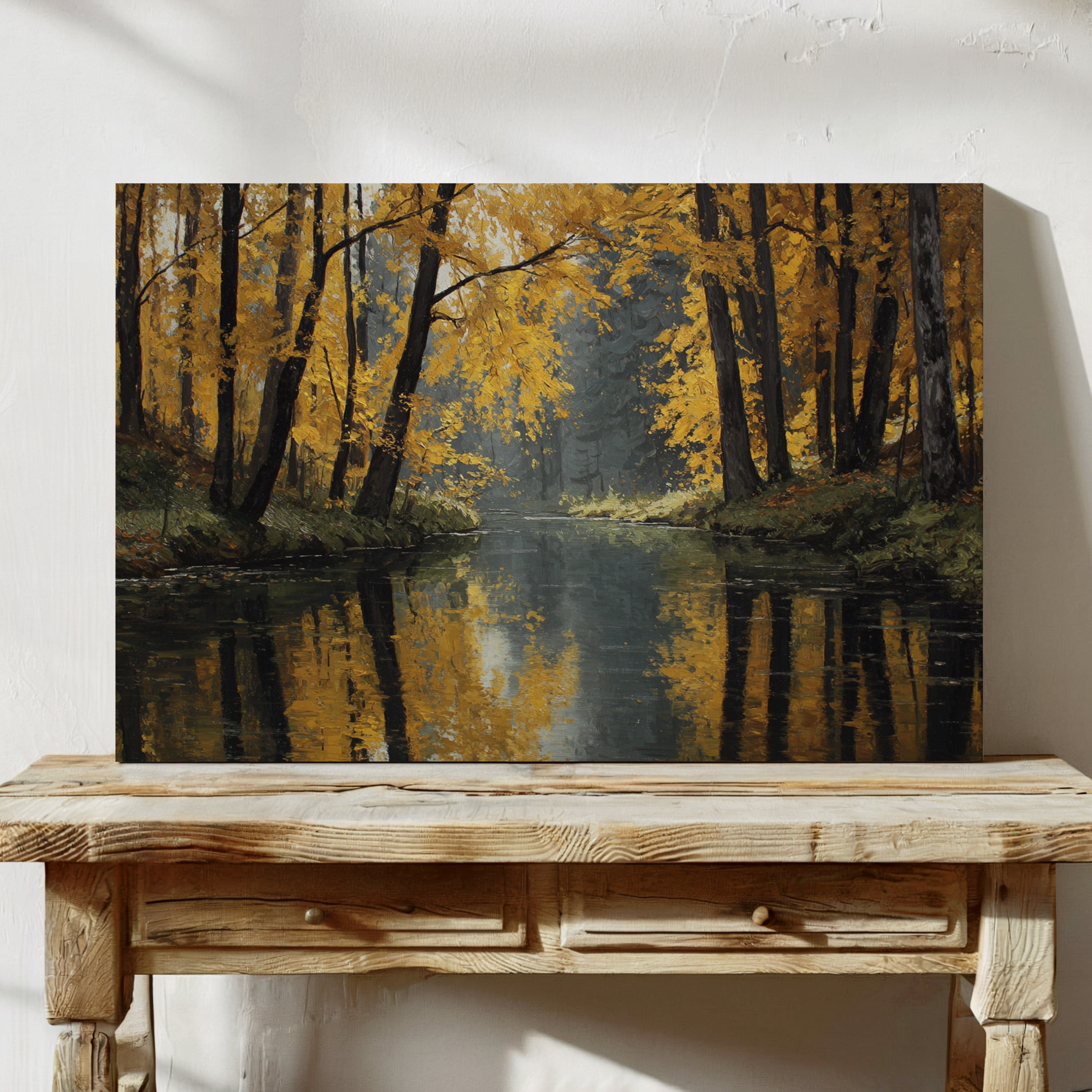 Autumn’s Reflection, Winter’s Approach