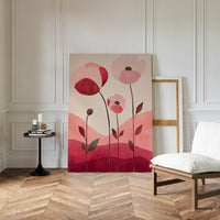Pink Poppies Dance At Dawn
