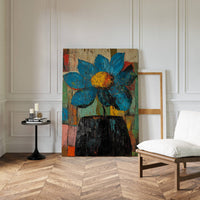 Blue Petals Paint Their Story