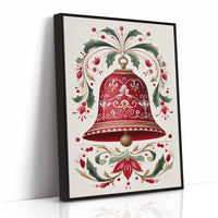 Crimson Bell Sings Winter's Welcome