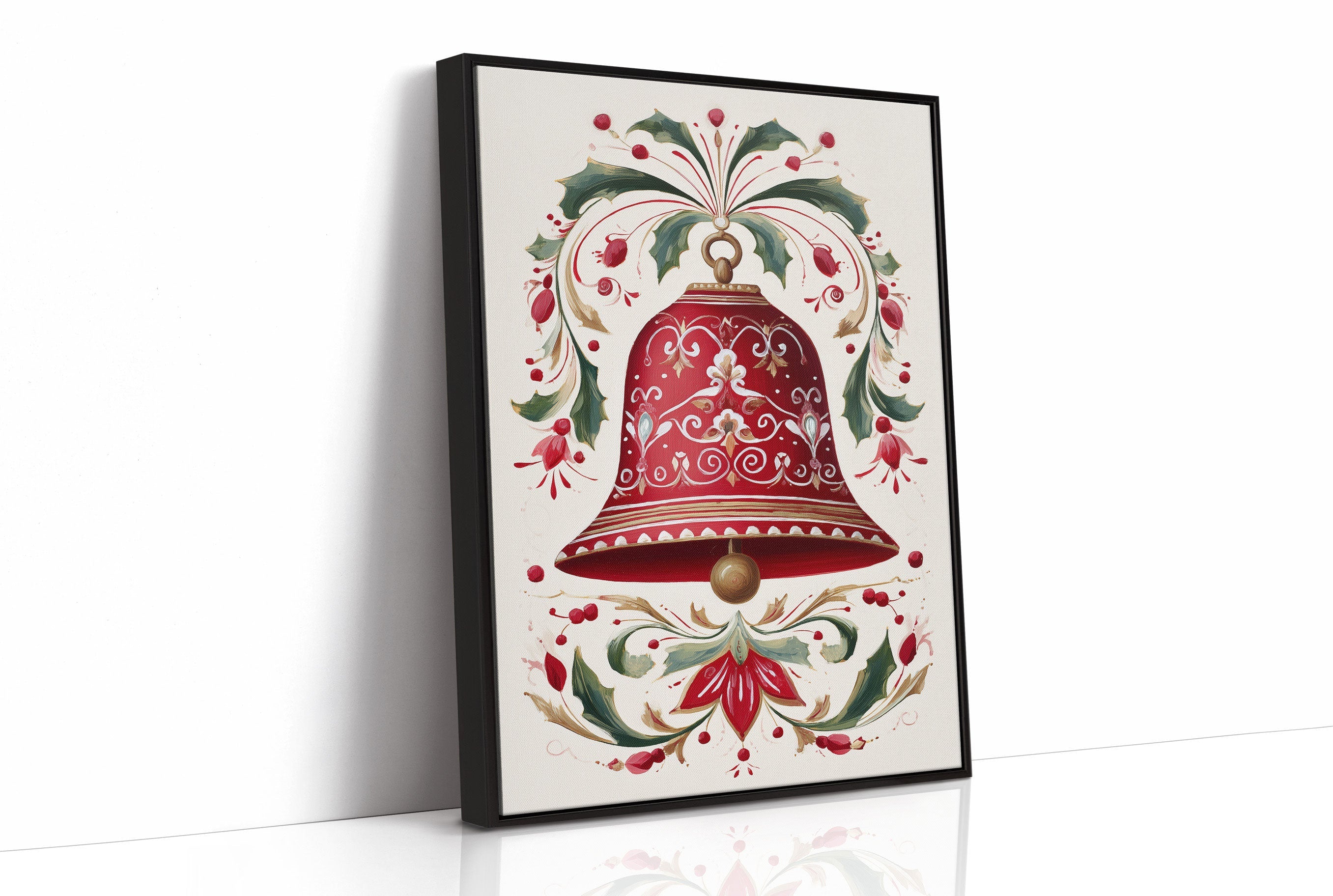 Crimson Bell Sings Winter's Welcome