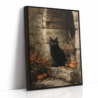 A Watchful Presence Amidst Autumn