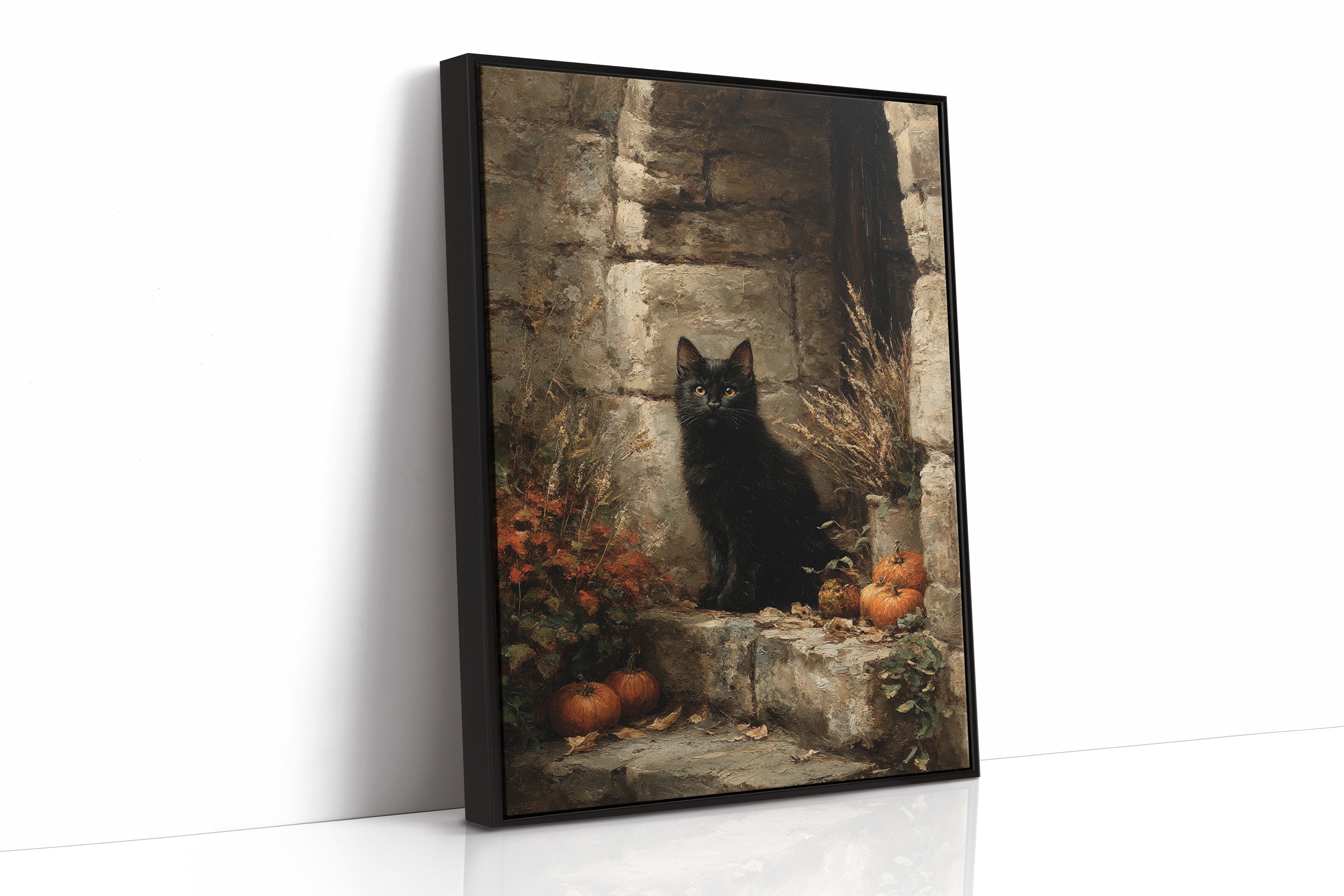 A Watchful Presence Amidst Autumn