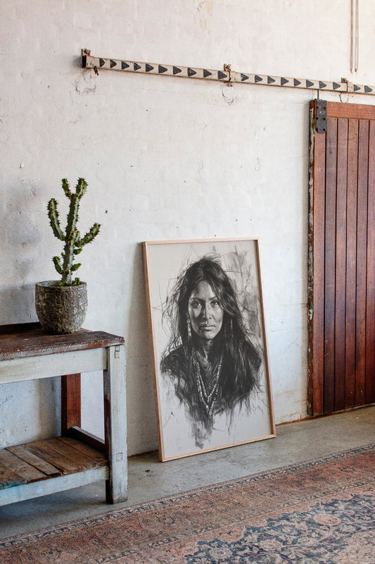 Desert Soul in Charcoal