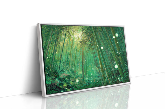 Fireflies Dance Through Bamboo Forest