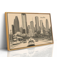 Houston, City Hall to Skyline