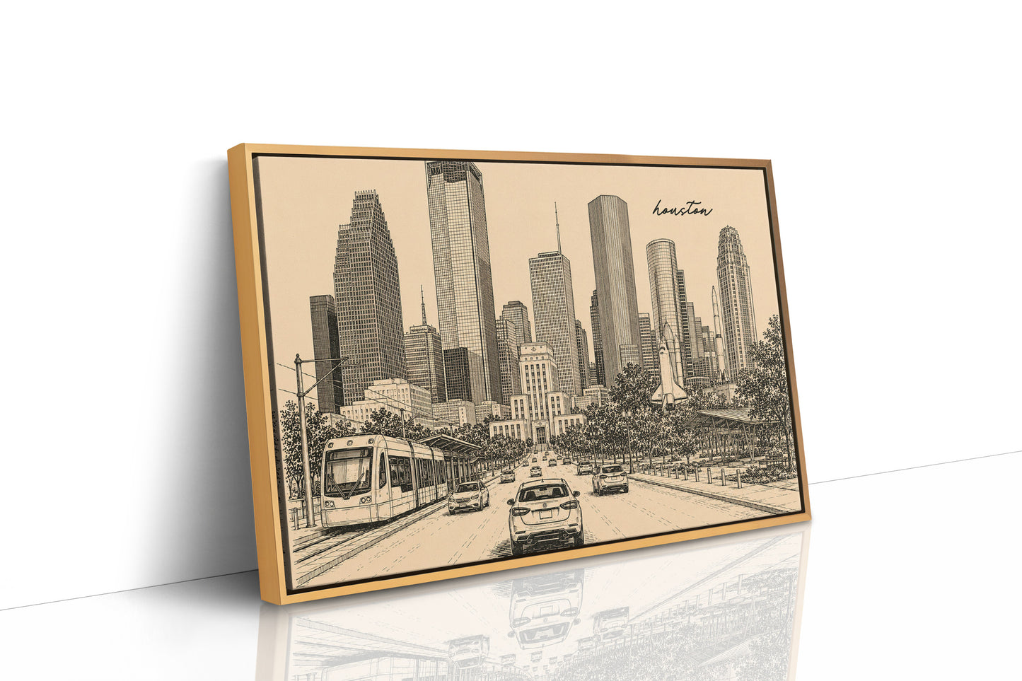 Houston, City Hall to Skyline