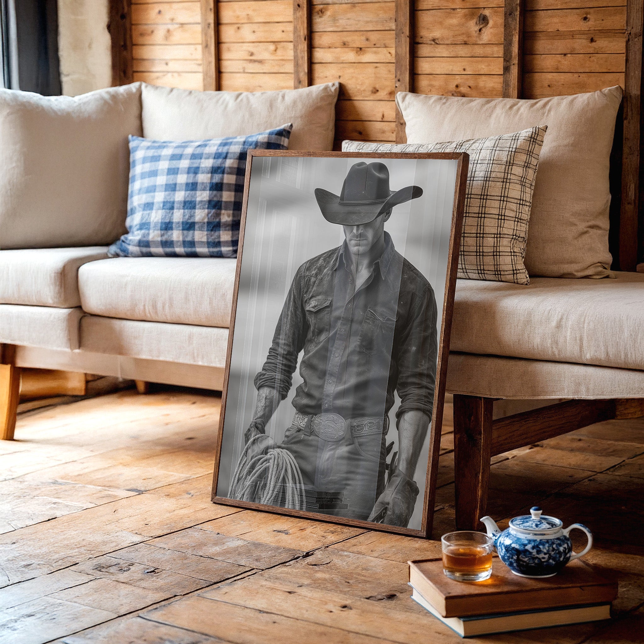 Weathered Leather Holds Ranch Memories