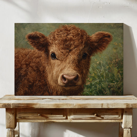Sweet Summer Calf Holds Wonder