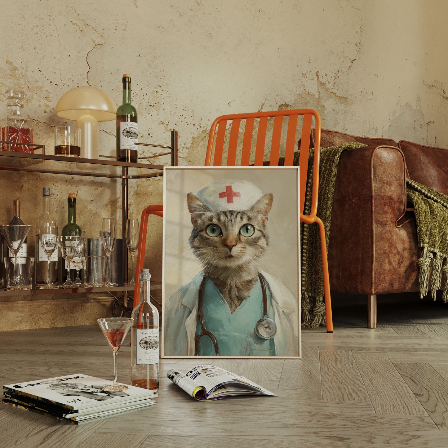 A Feline Healer's Gentle Touch