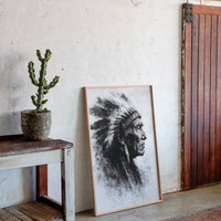 Elder Spirit in Charcoal