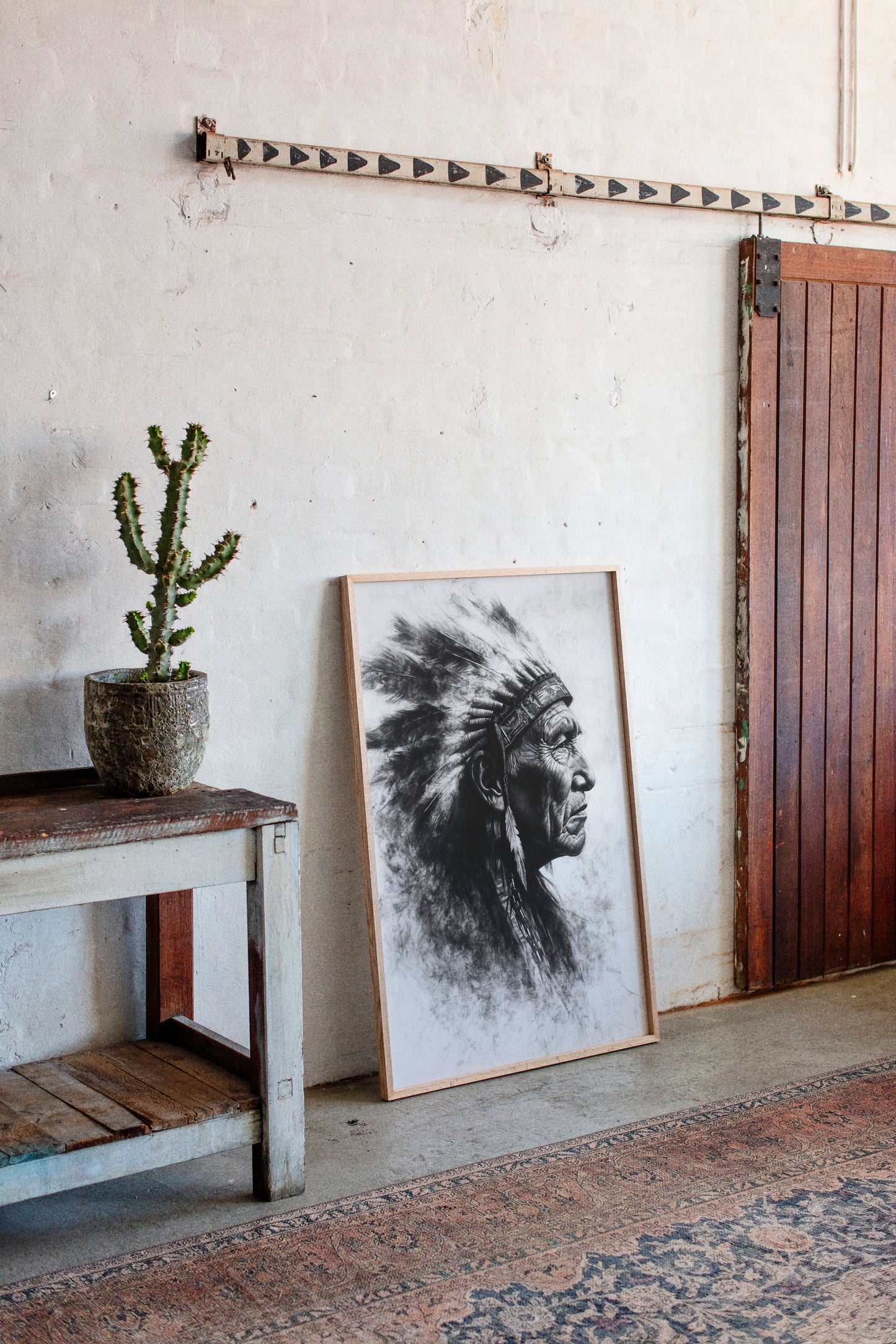 Elder Spirit in Charcoal