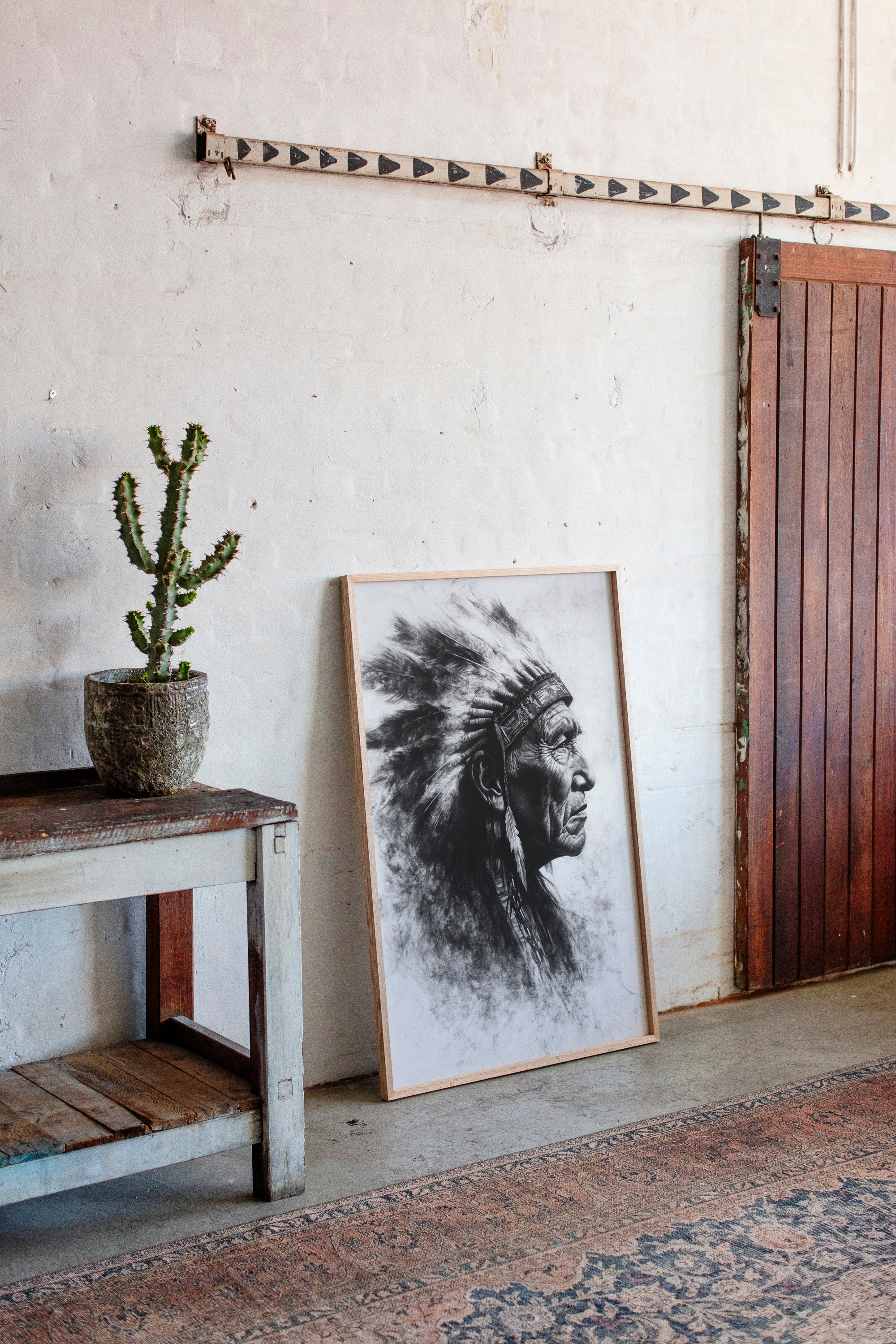 Elder Spirit in Charcoal