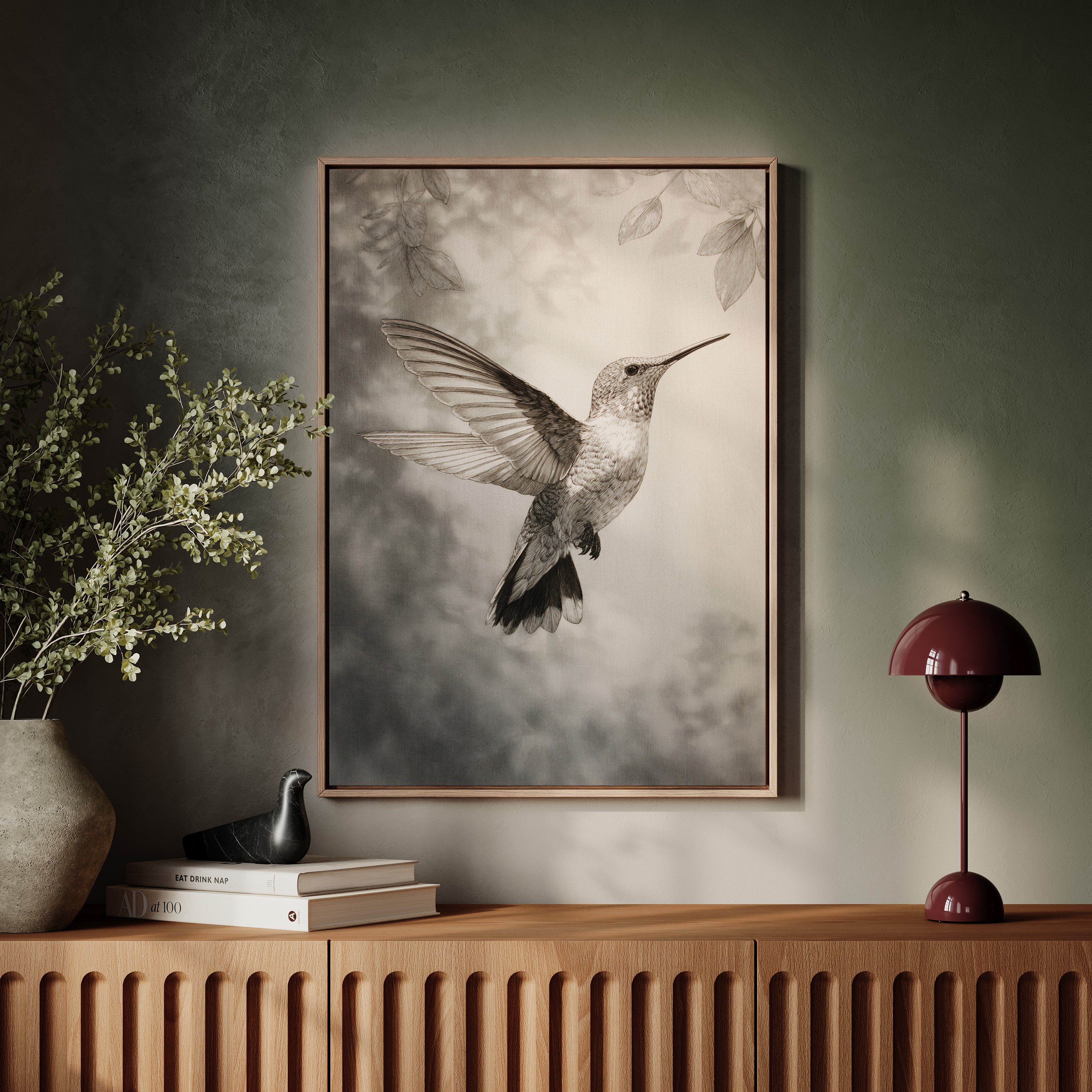A Dance of Feathered Grace