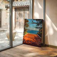 Mediterranean Match Point At Sunset