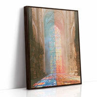 Stained Glass Cathedral Symmetry