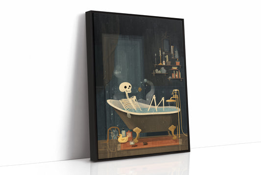 Eternal Bath In Midnight Room