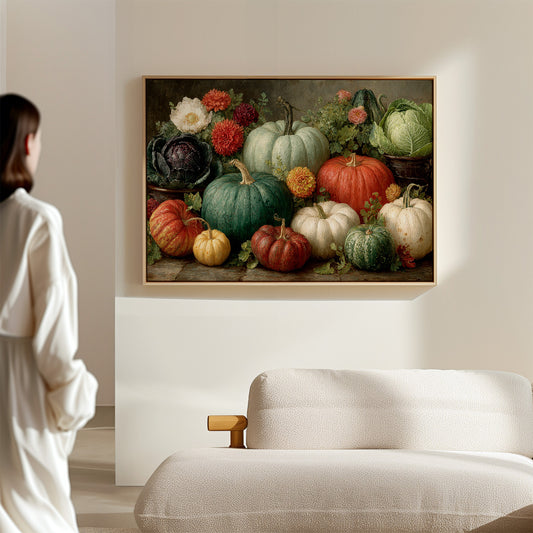 Harvest's Bounty in Colorful Abundance