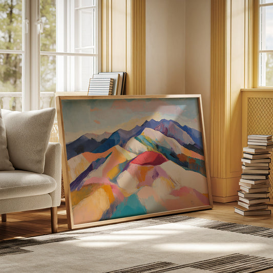 Mountains Wear Their Summer Colors