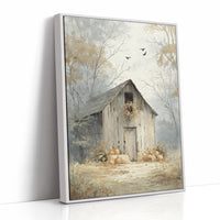 The Barn Remembers October Mornings