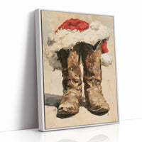 Boots Under the Mistletoe