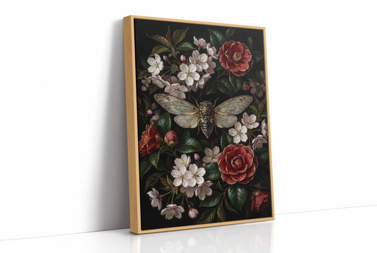 Cicada in Cherry Light