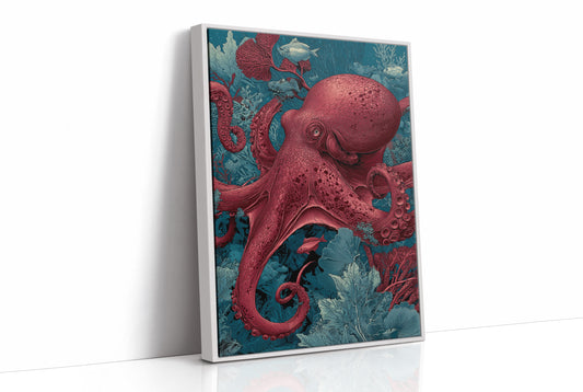 Crimson Depths Octopus
