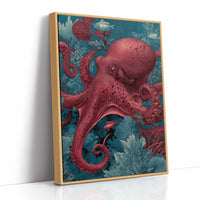 Crimson Depths Octopus