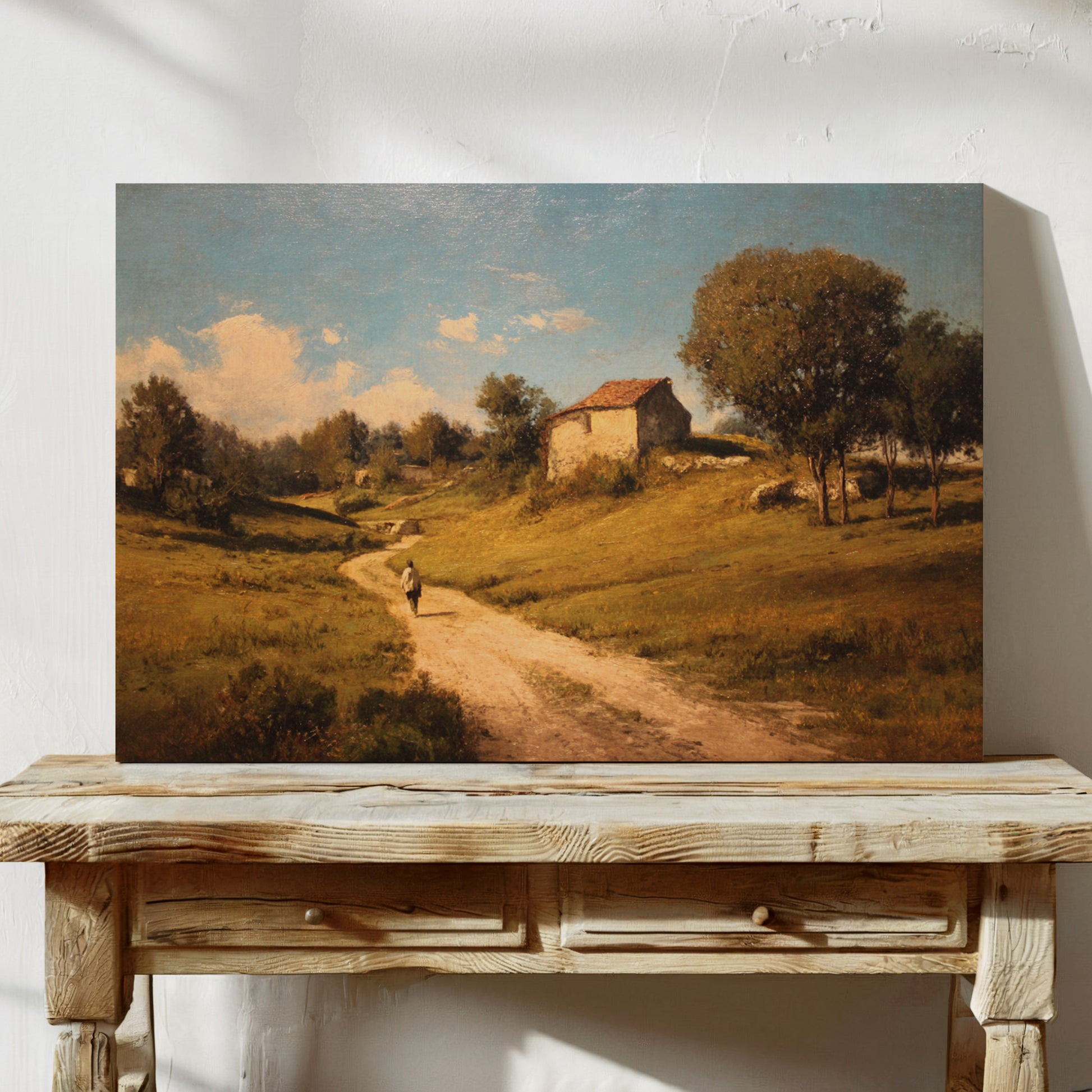 Summer Path To Ancient Stone