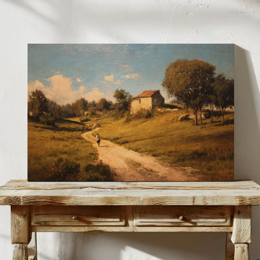 Summer Path To Ancient Stone
