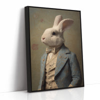 Noble Rabbit In Velvet Court