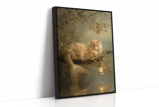 Feline Myths Beneath Autumn Boughs