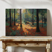 Autumn Light Dances Through Trees