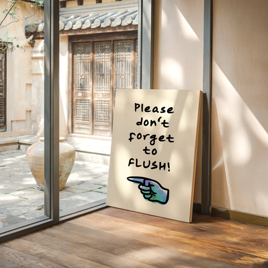Gentle Reminders Keep Bathrooms Fresh