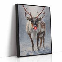 Rudolph Brings December's First Snow