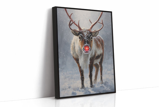 Rudolph Brings December's First Snow