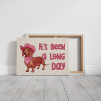 Its Been a Long Day Cowgirl Dachshund