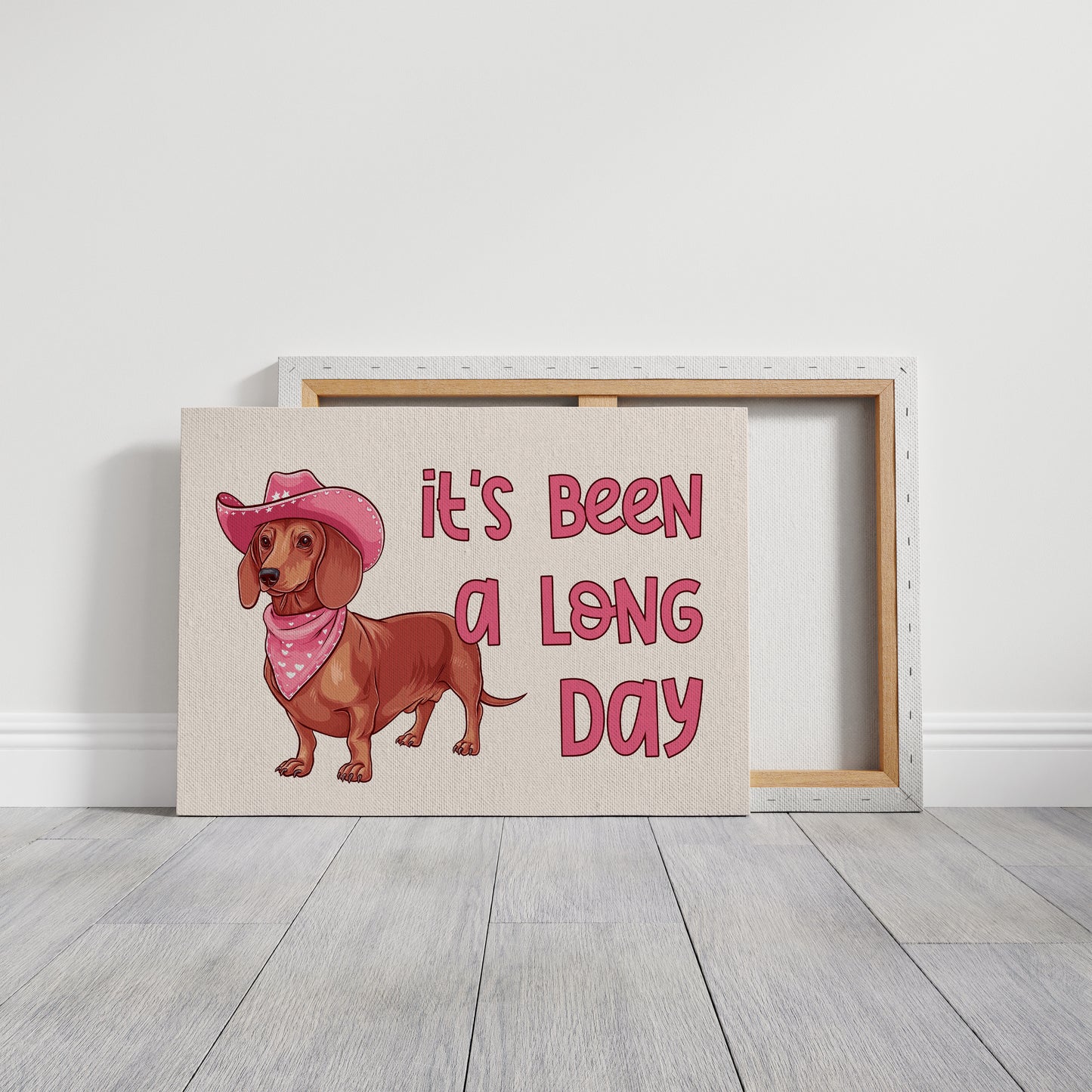 Its Been a Long Day Cowgirl Dachshund
