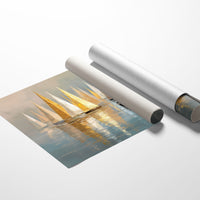 Golden Sails Dance At Dawn