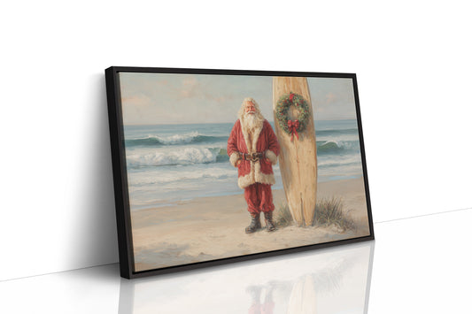 Holiday Tides: Santa's Coastal Retreat