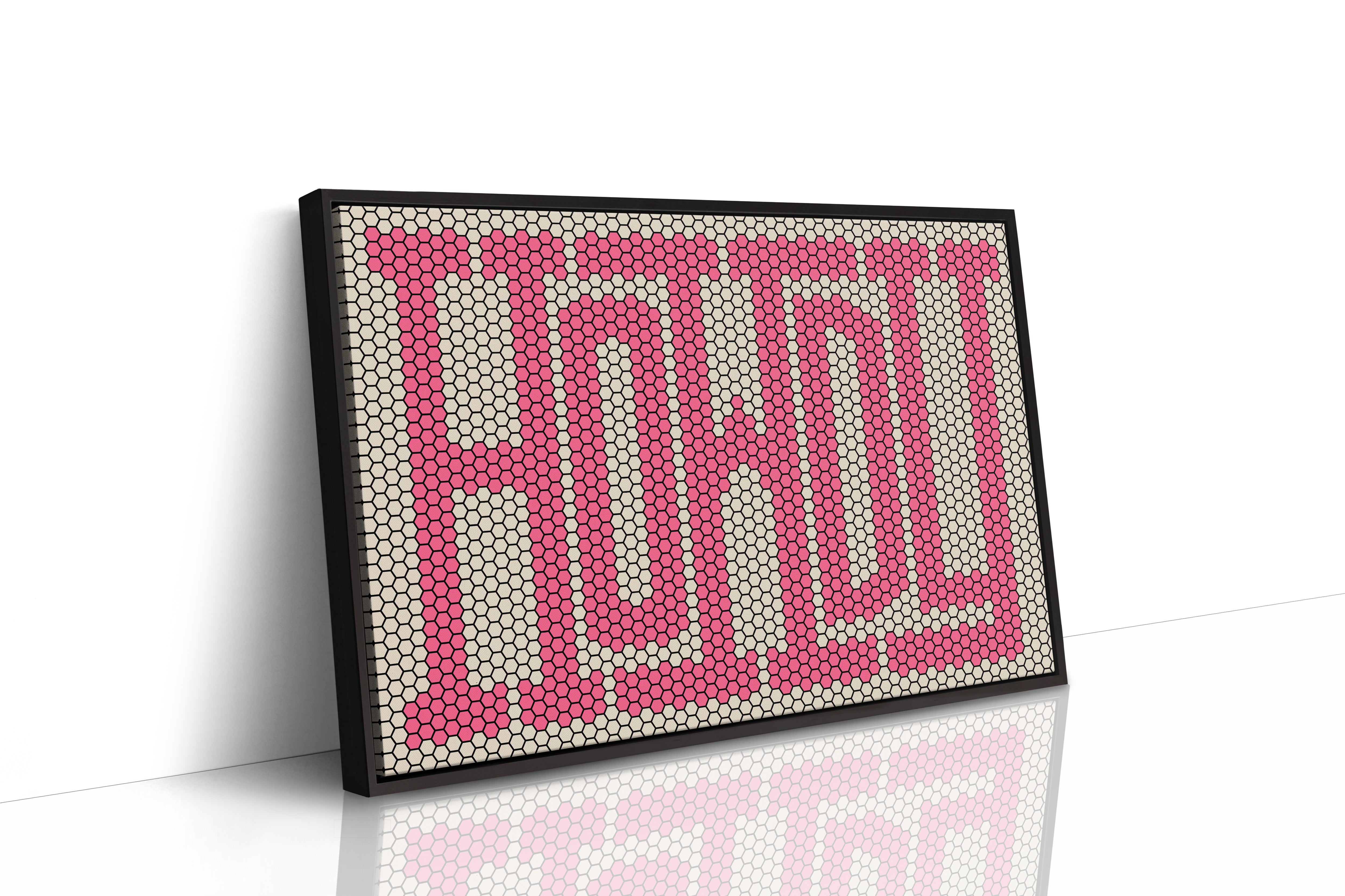 Howdy Pink Mosaic Western Greeting