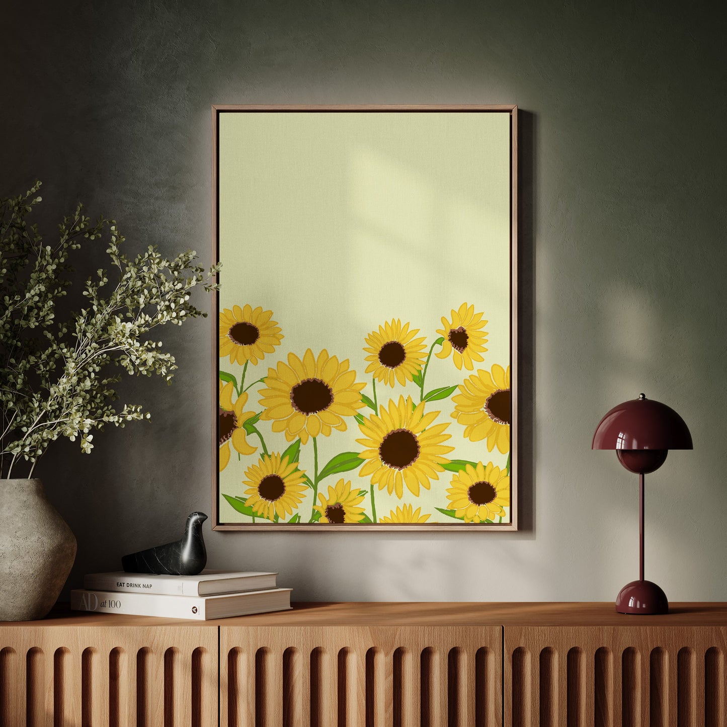 Sunlit Petals Meet Desert Wisdom