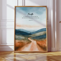Faith Leads Through the Hills