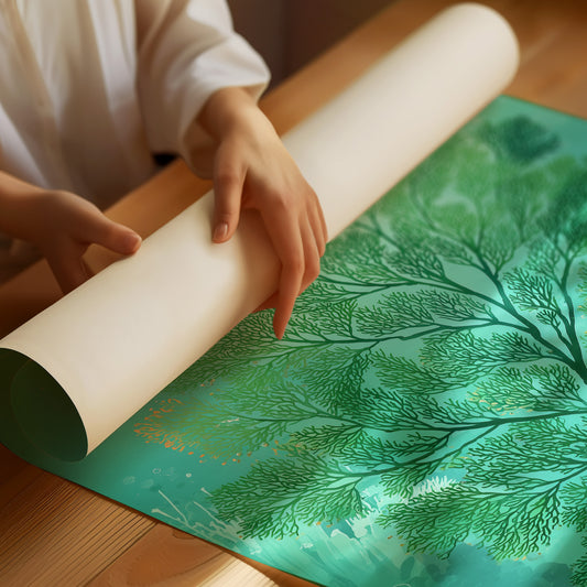 Sea Fern Dances In Aqua